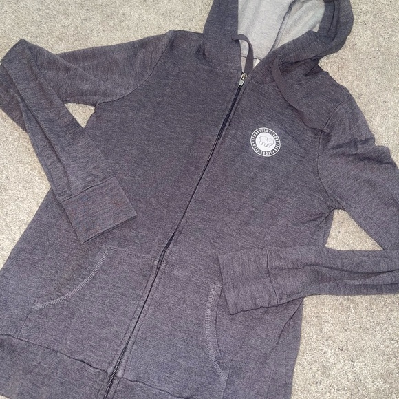 Ivory Ella Zip Up Hoodie Jacket Lavender Purple Size Small - Picture 4 of 7